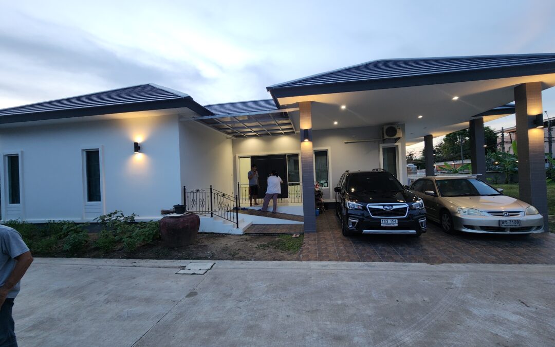 ส่งมอบบ้านแล้วค่ะ…